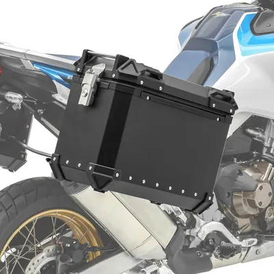 Obrázok produktu pre Motocyklový hliníkový bočný kufor 38 litrov XW38 čierny odkaz