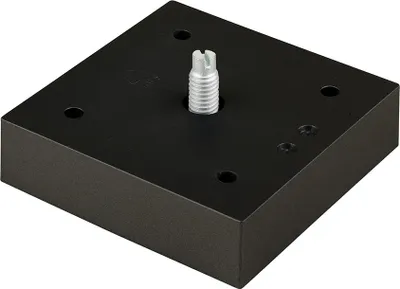 Produktbild von Möbelbein FP002 20 mm matt schwarz