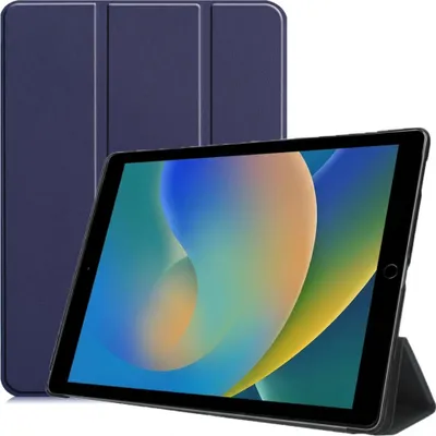 Produktbild von imoshion Trifold Klapphülle iPad Pro 12.9 (2017) / Pro 12.9 (2015) - Dunkelblau