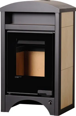 Image de HS FLAMINGO poêle à bois AQUAFLAM VARIO BARMA 11/7 kW - Érable