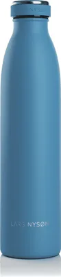 Produktbild von LARS NYSØM Trinkflasche Edelstahl | BPA-freie Isolierflasche | Auslaufsichere Wasserflasche für Sport, Fahrrad, Hund, Baby, Kinder 750ml Niagara