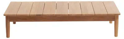 Produktbild von Garten-Couchtisch aus massivem Teakholz