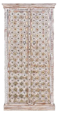 Zdjęcie produktu dla Szafa z drewna mango Naroa, 180 cm x 90 cm x 40 cm, Giner y Colomer