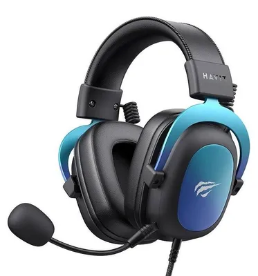 Produktbild von HAVIT H2002U PRO Bluetooth-Gaming-Kopfhörer (schwarz-blau)