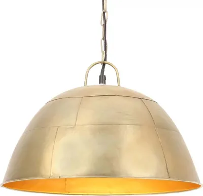 Obrázok produktu pre vidaXL Závesné svietidlo Vintage Industrial Style 25 W Mosadzné guľaté 41 cm E27