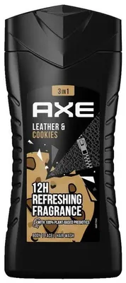 Obrázek produktu pro AXE Duschgel Leather and Cookies Osvěžující tělová vůně 250ml