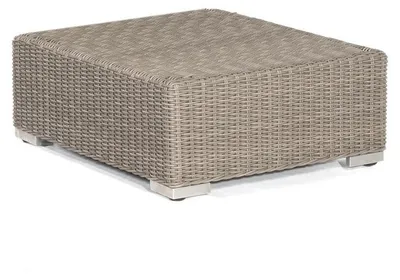 Produktbild von Hocker Residence Gartenhocker 74 x 74 x 35 cm Gartenmöbel Grau Stone-Grey