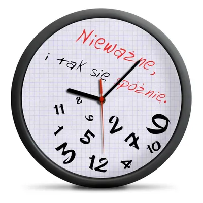 Immagine prodotto di Orologio per ritardatari da parete silenzioso
