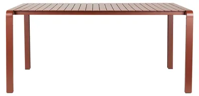 Produktbild von Zuiver Vondel Gartentisch 214x97 cm Rot