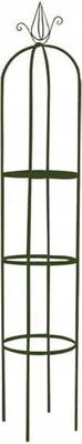 Produktbild von Metall Gartenpergola 215x41cm Rund für Kletterpflanzen