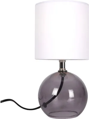 Obrázek produktu pro Stolní lampa se skleněným podstavcem, 24 cm