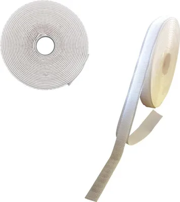 Obrázek produktu pro 1 x Okenní zástěna proti hmyzu Samolepicí páska na suchý zip 5 m x 1 cm