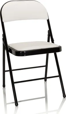 Obrázek produktu pro hjh OFFICE skládací židle TUDELA Imitace kůže boční židle pro hosty židle skládací až do nosnosti 130 kg