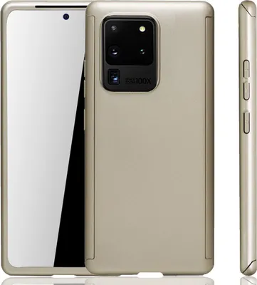 Zdjęcie produktu dla Etui na telefon komórkowy Samsung Galaxy S20 Ultra Full Case Cover Display Protection 360 Gold