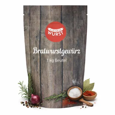 Produktbild von Alles für die Wurst - Bratwurstgewürz, 125 g Beutel