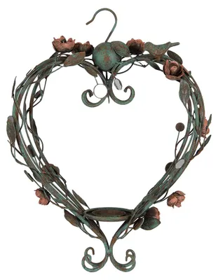 Image de Clayre & Eef Chandelier 43x22x60 cm Vert Métal