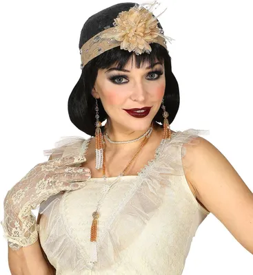 Produktbild von Damen Retro 20er Jahre Schmuckset 1 Set