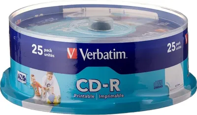 Produktbild von VERBATIM CD-R AZO 700MB 52x 25er Spindel bedruckbar