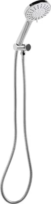 Produktbild von BELIANI Duschkopf mit Brauseschlauch Silber ABS Edelstahl 5 Strahlarten Modern Klassisch Handbrause Set für Badezimmer Dusche
