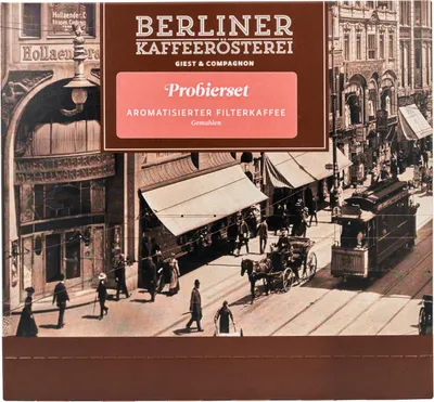Produktbild von Berliner Kaffeerösterei - Probierset Aromatisierter Filterkaffee (12x50g / gemahlen)
