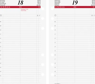 Image de rido idé Calendrier à insérer "Calendrier journalier" 2026