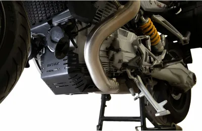 Imagen del producto de Protector de bajos de aluminio ISOTTA para Moto Guzzi Mandello S