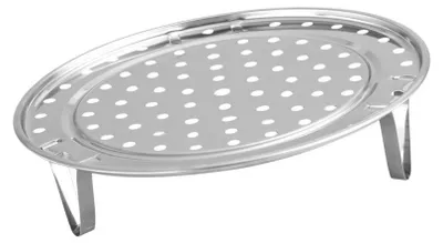Zdjęcie produktu dla Stojak do gotowania na parze z wyjmowaną nóżką ze stali nierdzewnej Stojak do gotowania chleba Narzędzie kuchenne 20 cm