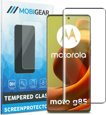 Produktbild von Mobigear Premium  Motorola Moto G85 Panzerglas Gehärtetes Glas Displayschutz - Hüllenfreundlich