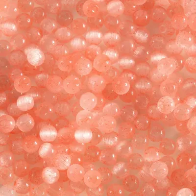 Obrázok produktu pre Sklenené korálky "Katena oko" 4 mm - oranžové - 150 kusov