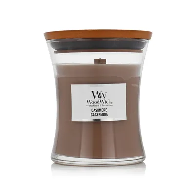 Produktbild von WoodWick Medium Hourglass Candles Duftkerze Cashmere 275 g