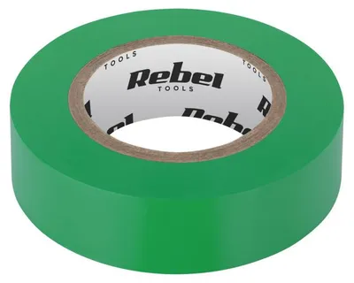 Obrázok produktu pre Rebel NAR0434, izolačná lepiaca páska z PVC, 19 mm x 18 m, zelená