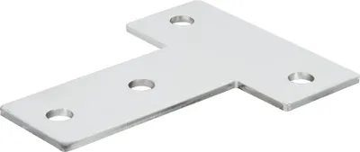 Produktbild von SCHMIDT systemprofile Verbinderplatte T 110x85x36mm Nut 8 Stahl verzinkt