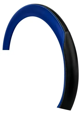 Produktbild von Lenkradbezug schwarz Blau