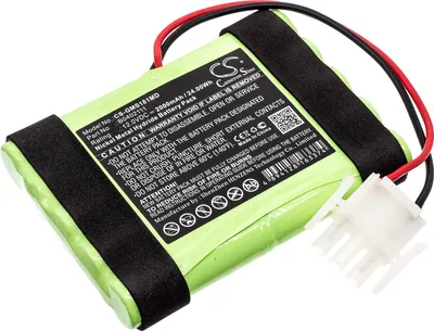 Imagen del producto de TECHTEK Batería compatible con [GE] Defi SCP851, Hellige Servomed SMS 181, Servomed SMS 182 sustituye B0402111