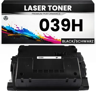 Produktbild von Toner Cartridge 039H für Canon Schwarz 0288C001 Tonerkartusche wie Original für Canon i-SENSYS LBP351X, LBP352X