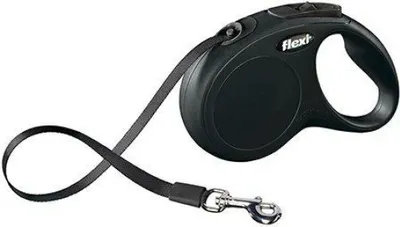 Produktbild von flexi New Classic L Gurt 5 m schwarz