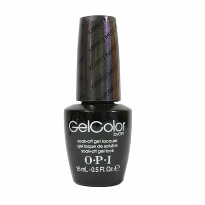 Immagine prodotto di Opi, Gel Color, smalto semipermanente per unghie, Kermit Me To Speak, 15 ml