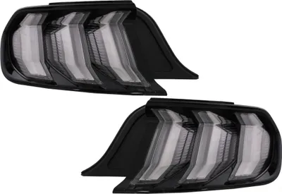Produktbild von Full LED Rückleuchten für Ford Mustang VI S550 15-19 Rauch Klar Dynamisch Lichter.