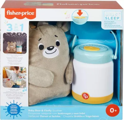 Productafbeelding van Fisher-Price Knuffelbeer, nachtlampje met sterrenprojectie