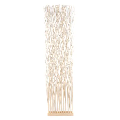 Obrázok produktu pre Priečka "WAVE" | prútie, 170x40cm (VxŠ) | zástena, deliaca stena | farba: bielená