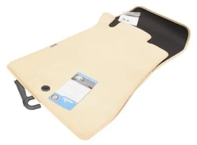 Produktbild von Velours-Fußmatten für MERCEDES C‑Klasse W202 (1992–2000), beige