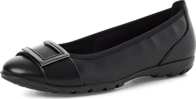 Produktbild von MARCO TOZZI Damen Ballerina elegantes Design mit schöner Spange 2-22111-44, Größe:41 EU, Farbe:Schwarz
