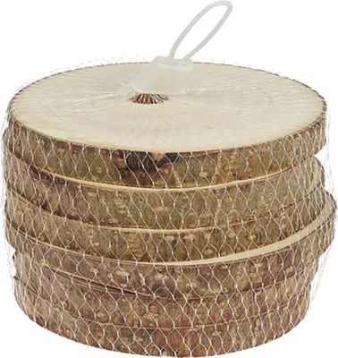 Image de Dessous de verre en bois 11 cm - 6 pièces