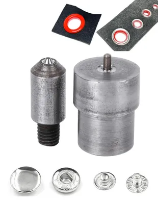 Produktbild von Ösen-Prägestempel - Manuelles Installationswerkzeug für Ösen - 3 mm Durchmesser