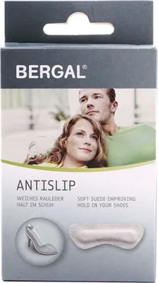 Produktbild von Bergal Antislip Leder Fersenpolster gepolsterte Fersen Halter