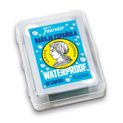 Produktbild von Fournier Deck 50 Wasserdichte Karten 1045928 Brettspiel Spanisch Mehrfarbig 3-6 Years Mehrfarbig 3-6 Years
