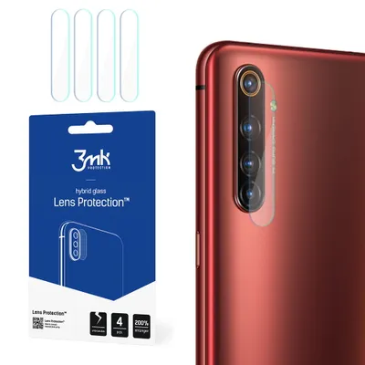 Produktbild von 3mk Hybridglas Lens Protection für Realme X50 Pro 5G Kamera Objektiv Kameralinse 0,16mm 6H (4 Stück)