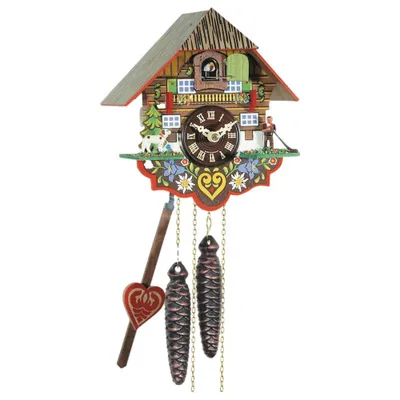 Produktbild von Engstler - 415 Q - Kuckucksuhr - Quarz - Nussbaum