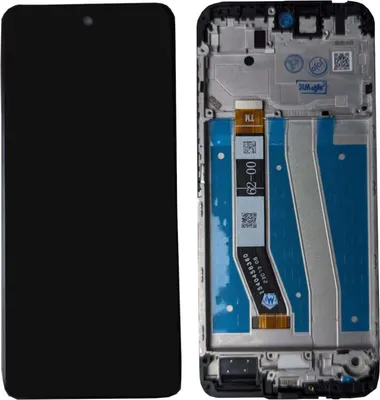 Produktbild von Für Motorola Moto G14 Display Full LCD mit Rahmen Einheit Touch Ersatzteil Reparatur Schwarz