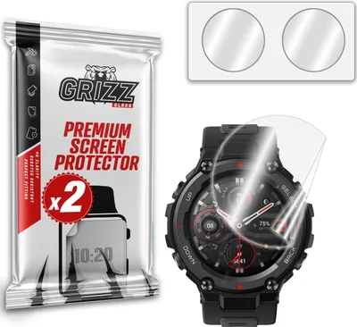 Produktbild von GrizzGlass Keramikfolie CeramicFilm für Amazfit T-Rex Pro